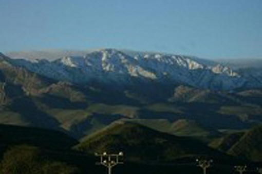 Majestic view to the Swartberg mountain