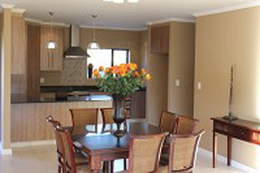 Kitchen and dining area